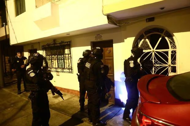 Cae banda criminal en megaoperativo en Sarita Colonia.