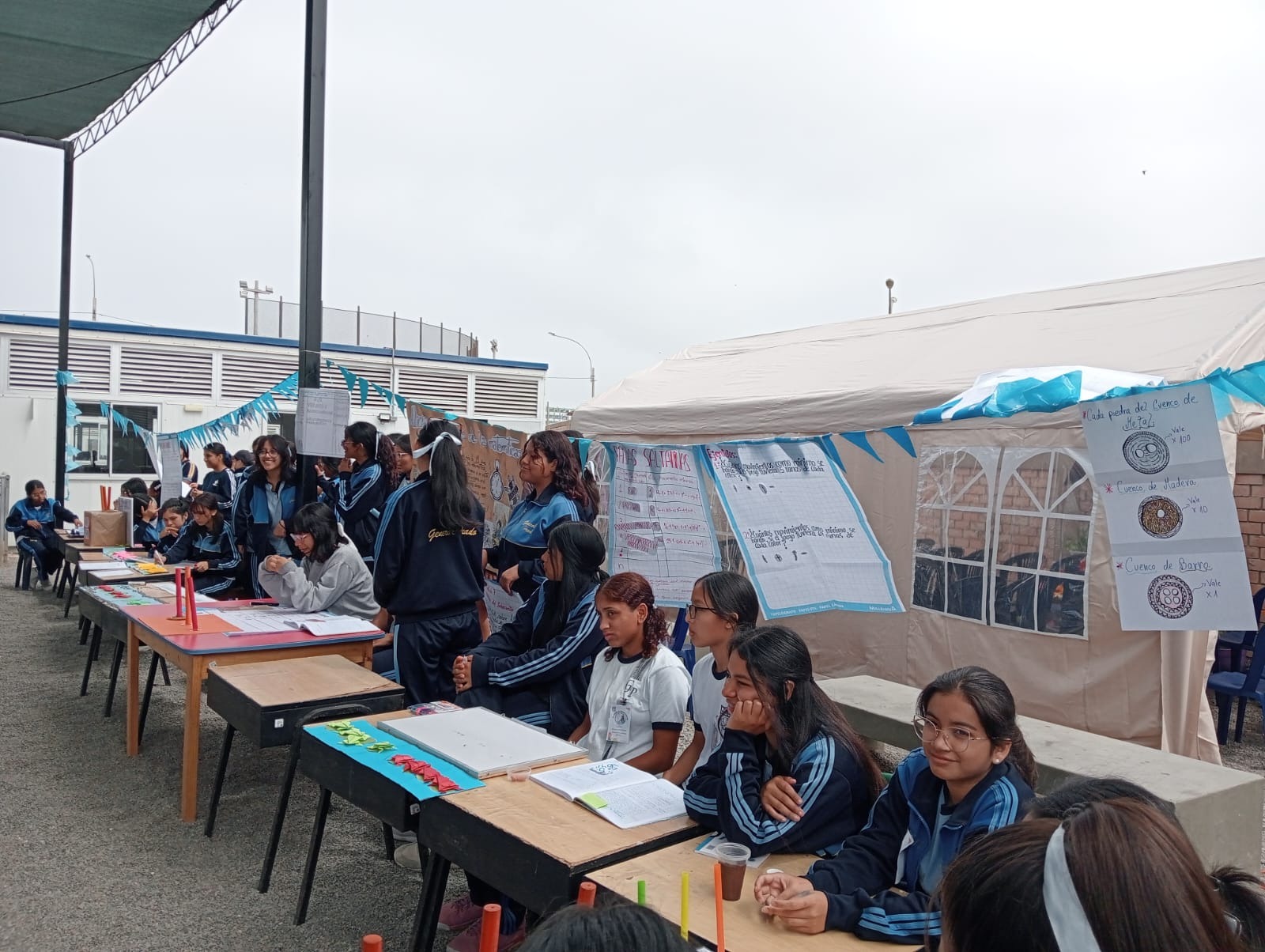 Colegio de Bellavista organiza feria de matemáticas.