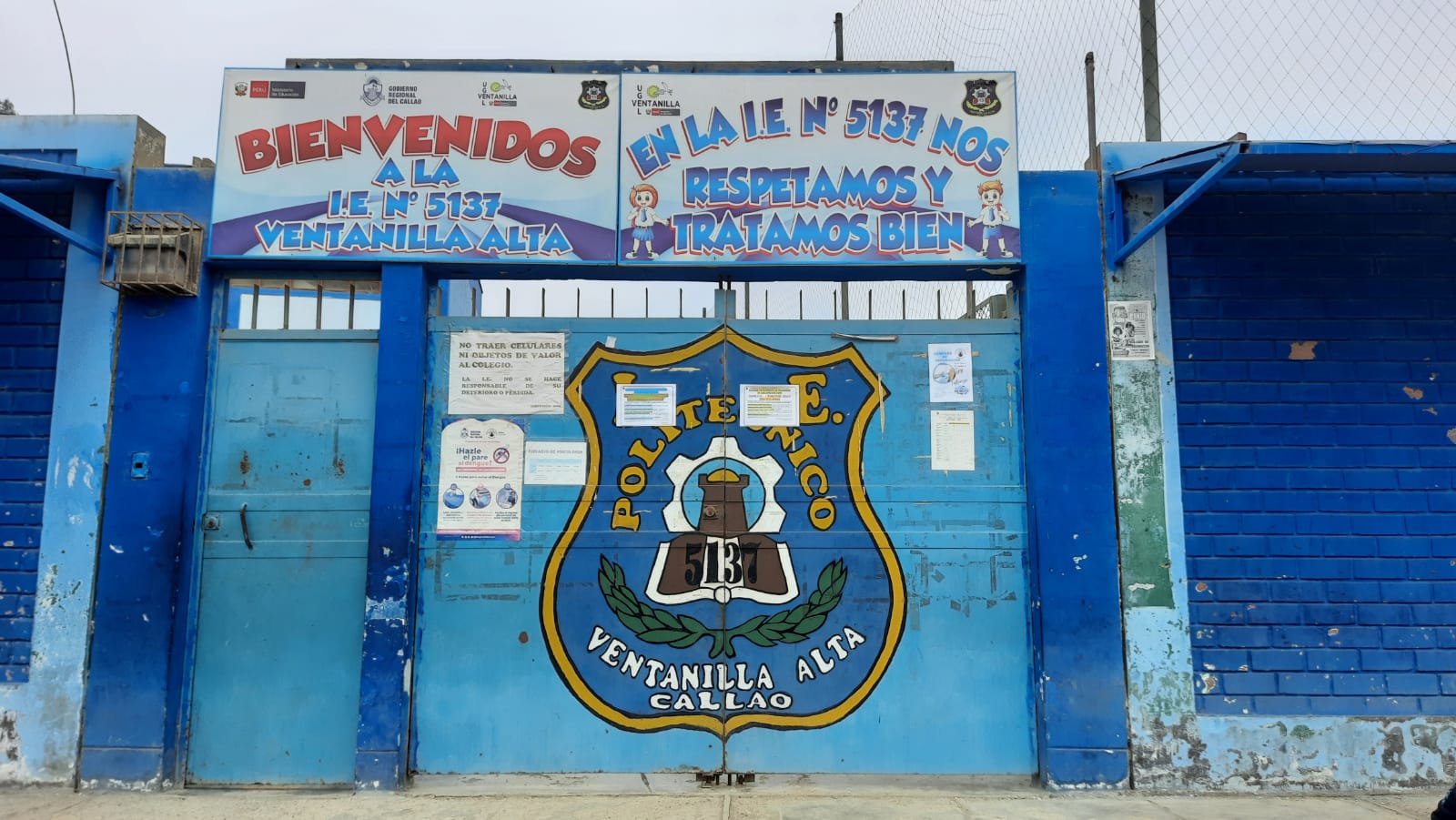Delincuentes entran a colegio de Ventanilla.