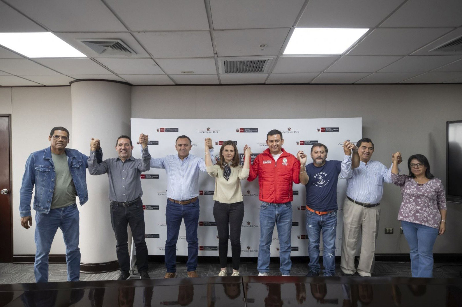 Ventanilla y Mi Perú unidos por proyecto de agua para pobladores.|yecto de agua para Ventanilla y Mi Perú.|