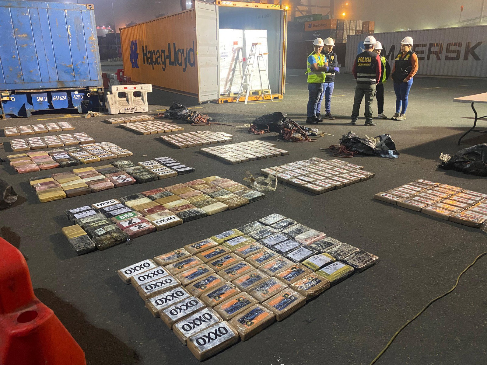 Fiscalía del Callao incauta más de 400 kilos de droga.|