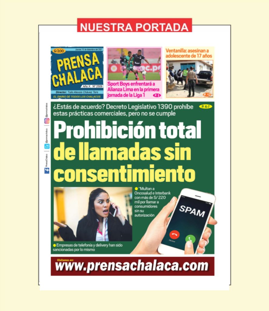 Prohibición total de llamadas sin consentimiento
