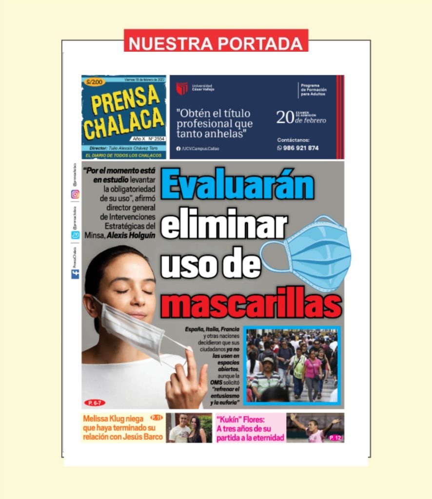 Evaluarán eliminar uso de mascarillas