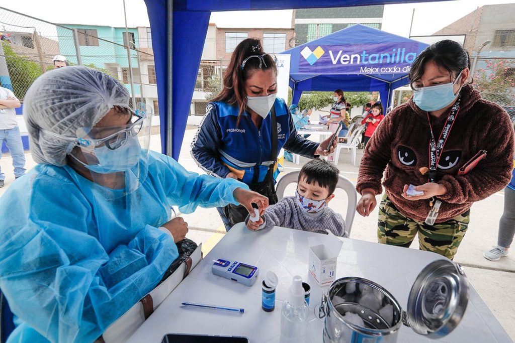 Realizan labor de detección de anemia infantil