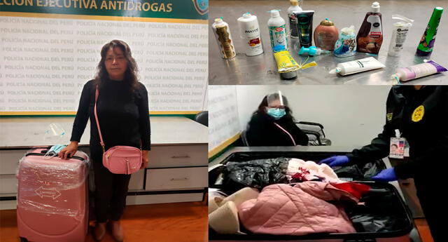 Mujer cayó con casi 4 Kg. de cocaína en el aeropuerto Jorge Chávez