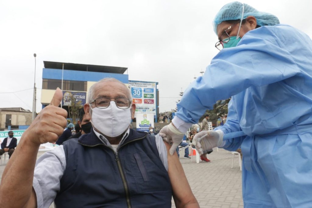Covid-19: Callao, Tacna y Moquegua tienen mayor avance en vacunación anticovid