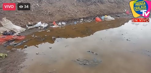 Callao: Desagüe colapsado es un foco infeccioso