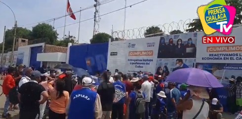 Callao: Personas con discapacidad realizan plantón