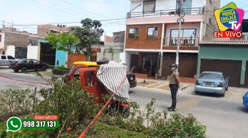 Callao: Fallece hombre a bordo de su mototaxi