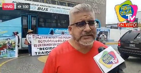 Callao: Protestan en contra del cambio de zonificación de los Humedales de Ventanilla