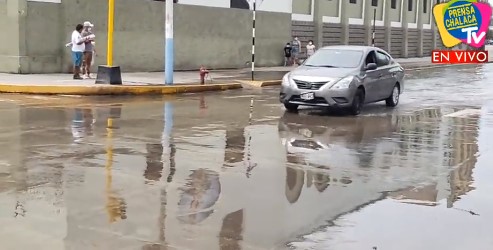 Callao: Roban medidor de agua y provoca inundación