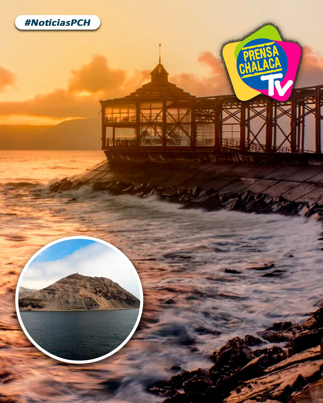 Atardeceres frente a San Lorenzo cautivan en La Punta · Prensa Chalaca