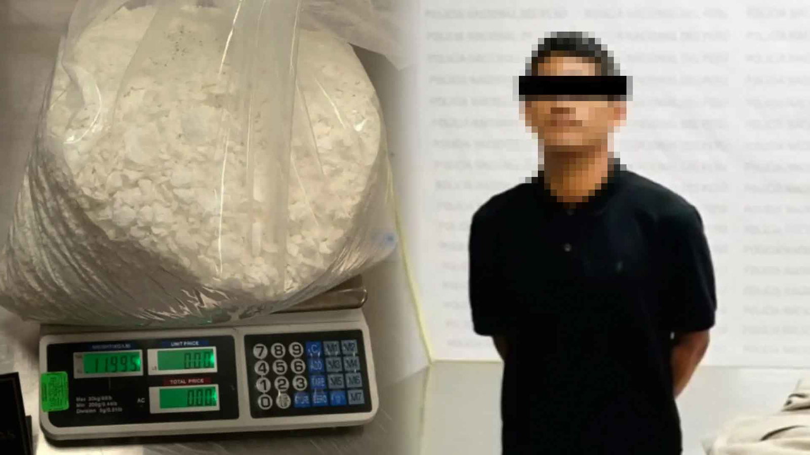 Caen casi 12 kilos de cocaína en el Aeropuerto Jorge Chávez