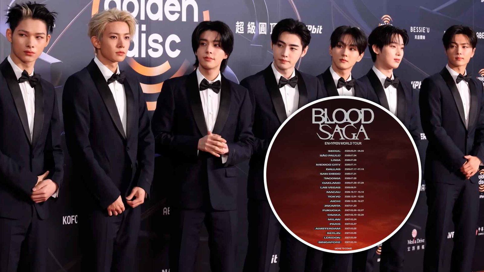 ENHYPEN confirma show en Perú y enciende la fiebre del K-pop