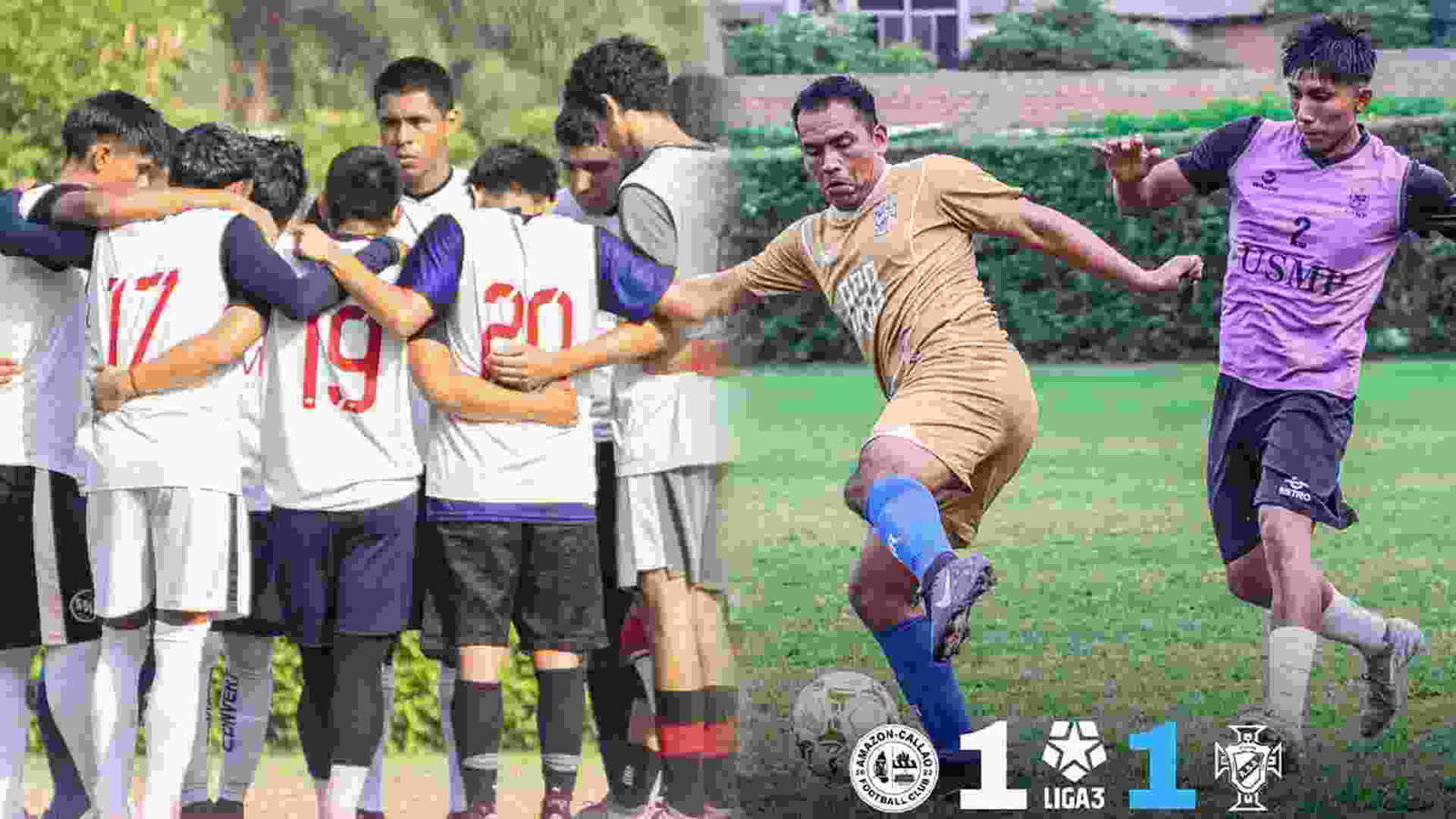 Amazon Callao y ASA FC igualaron 1-1 en intenso duelo de preparación
