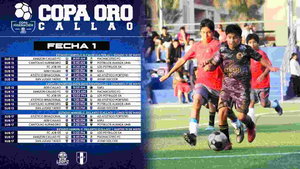 Arranca la Copa Federación Oro en el Callao: fixture y horarios de la primera fecha