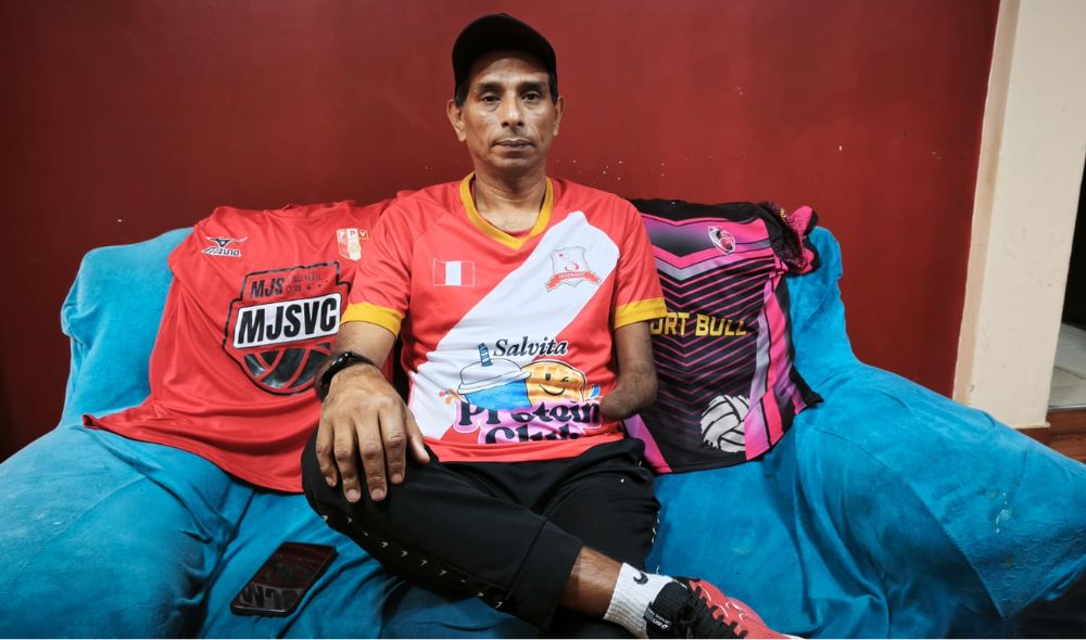 Chalaco César Suárez representará al Perú en el Sudamericano de vóley sentado: conoce su inspiradora historia