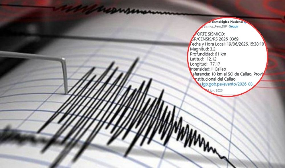 Callao: sismo de magnitud 3.2 sorprendió esta tarde a los chalacos, según IGP