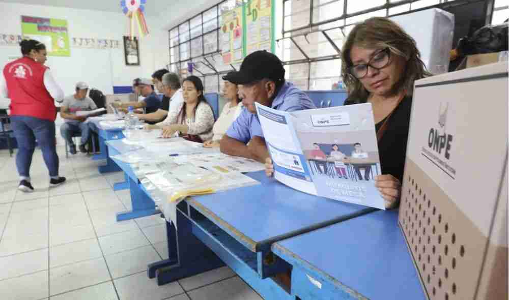 Callao: miembros de mesa recibirán S/165 por la segunda vuelta y así podrán cobrar el incentivo de la ONPE