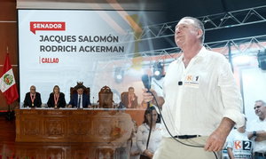 Senador del Callao no asistió a entrega de credenciales del JNE