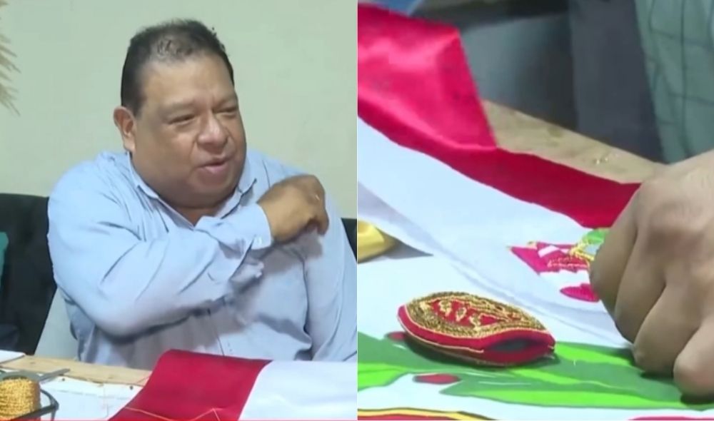 Esta es la historia del artesano chalaco que confecciona la banda presidencial para Keiko Fujimori