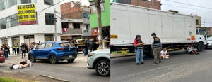 Caen sujetos tras robo frustrado de $200 mil en laptops en límite del Callao con SMP