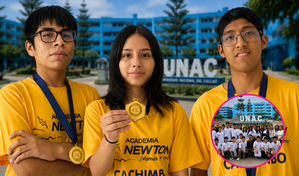 Colegio Newton de Ventanilla celebra el ingreso de 24 estudiantes a la UNAC