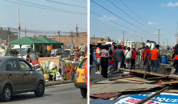 Callao: Desalojan a vendedores de flores del cementerio Parque del Recuerdo en Oquendo