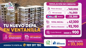Inmobiliaria Nuevos Aires de Ventanilla impulsa el sueño del depa propio