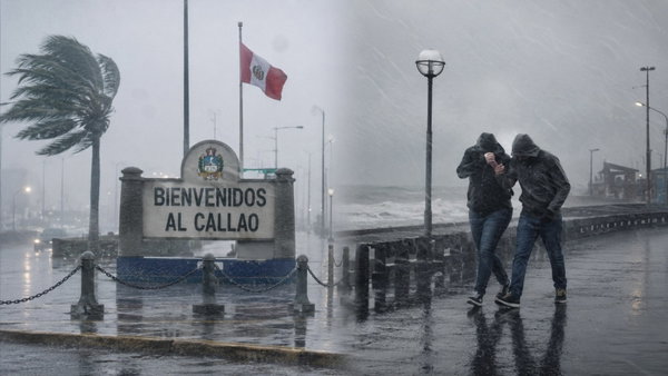 CALLAO TENDRÁ FUERTES VIENTOS Y LLOVIZNAS SEGÚN SENAMHI