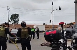 Balacera en avenida Faucett deja un muerto y un herido