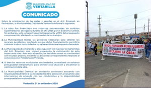 Municipio de Ventanilla culminará obra de pistas y veredas tras protesta de vecinos