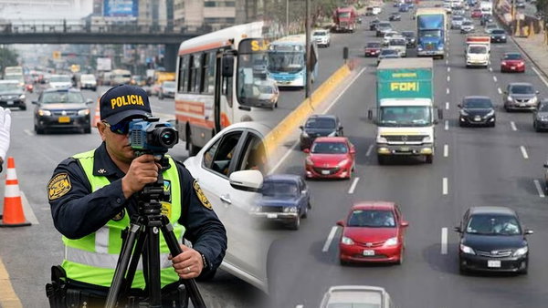 Fotopapeletas en el Callao: conoce los 27 puntos de control de velocidad y las multas en 2026